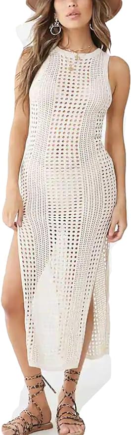 crochet dress swim cover up