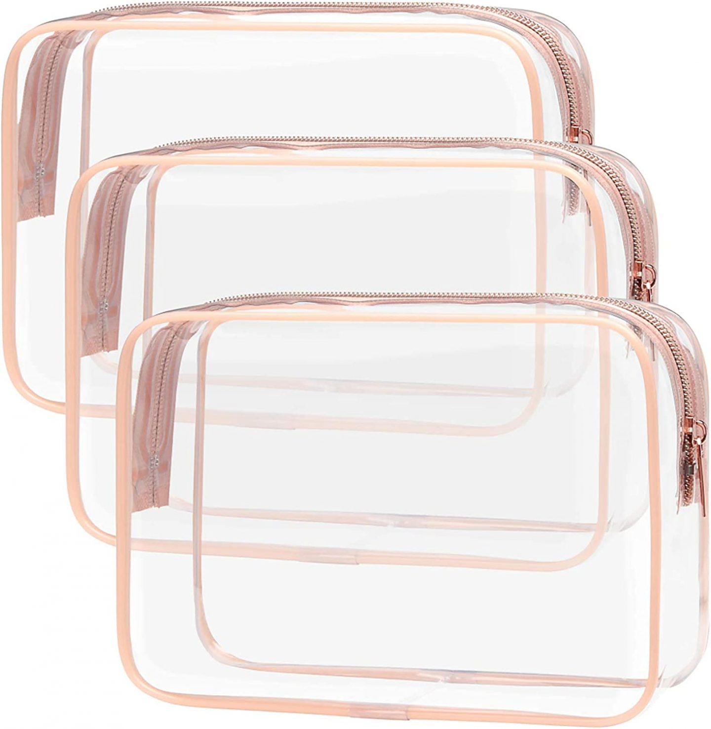 clear toiletry bags