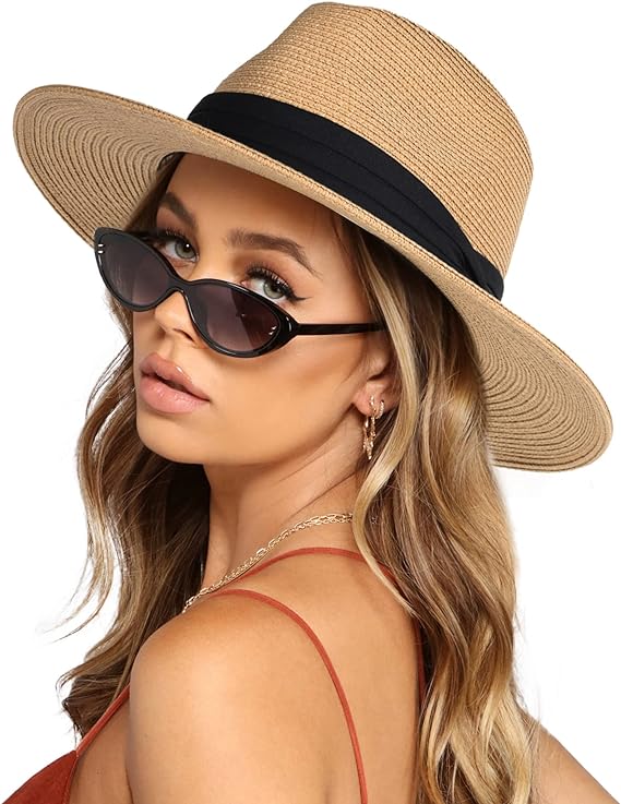 Wide Brim Straw Panama Hat | Must-Have Beach Straw Hats