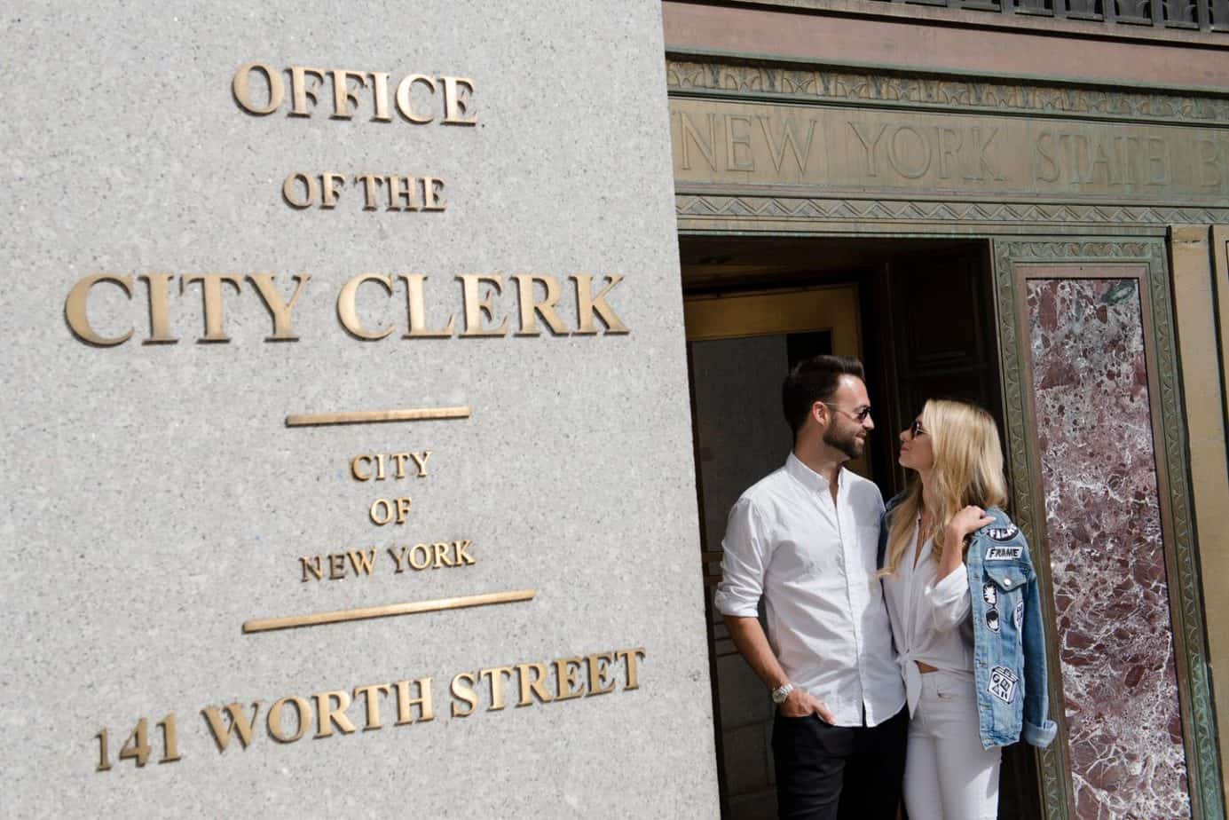 city hall wedding nyc