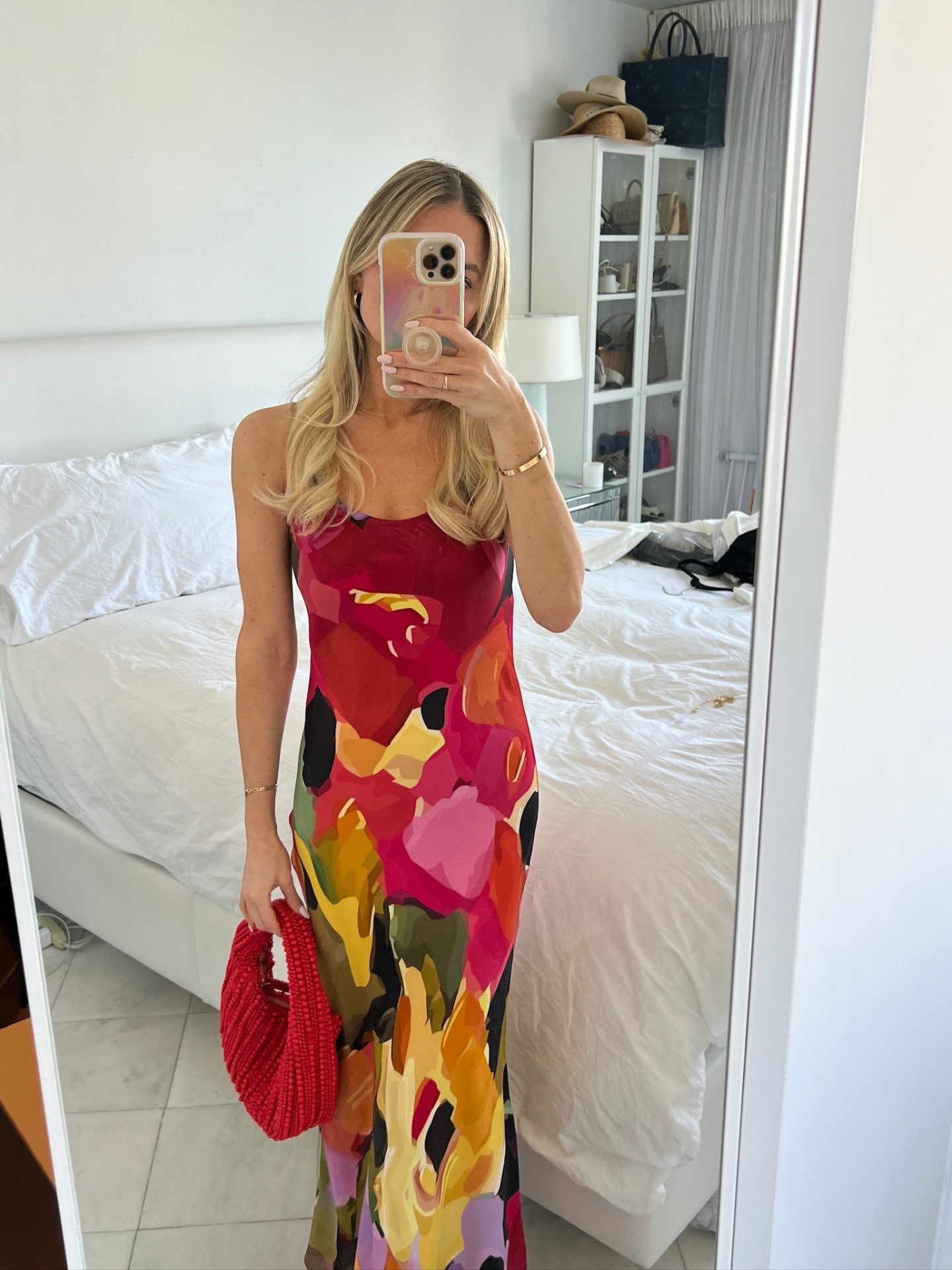 colorful printed maxi dress | What to Wear to a Summer Wedding