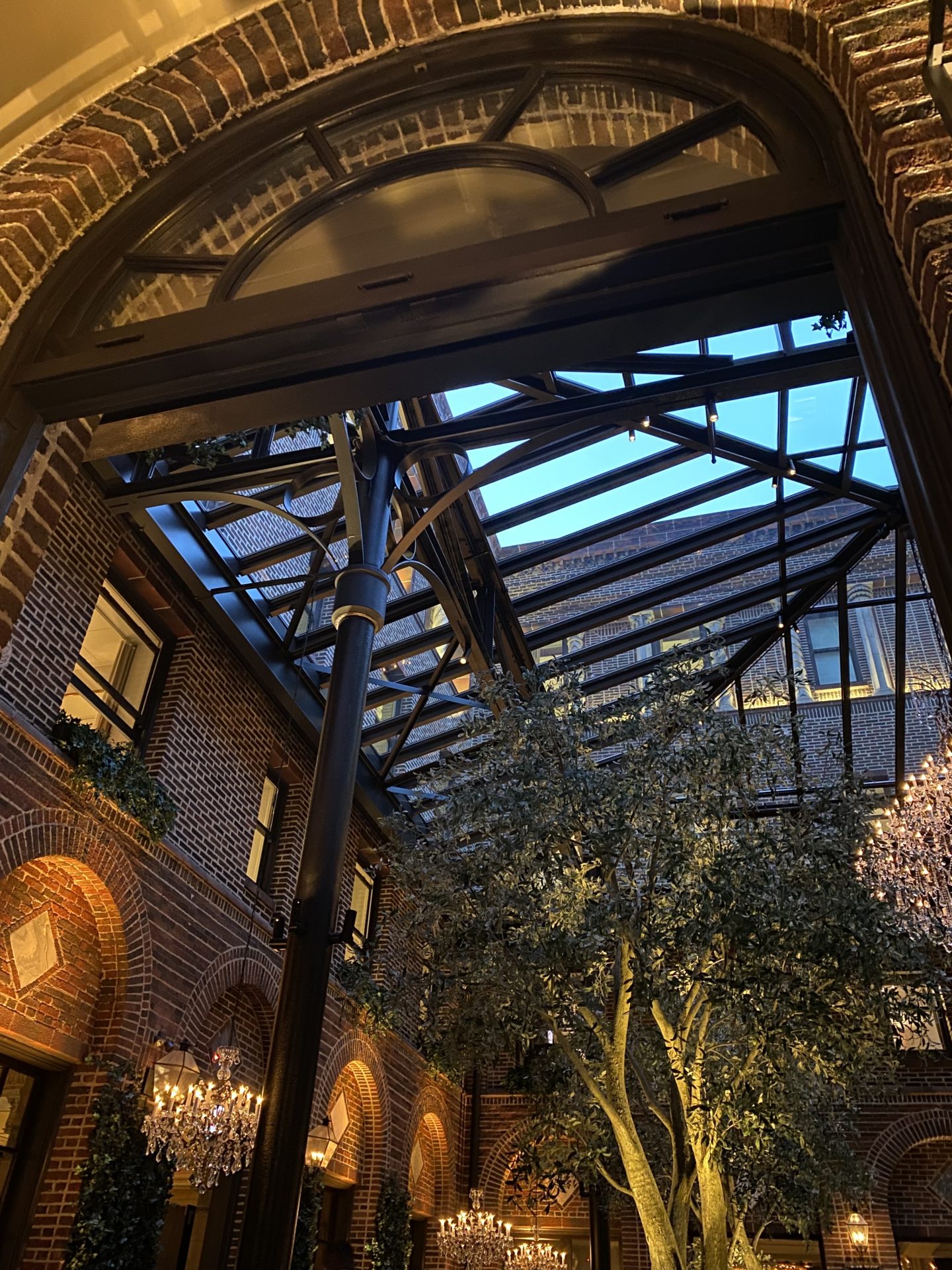 inside of restoration hardware chicago