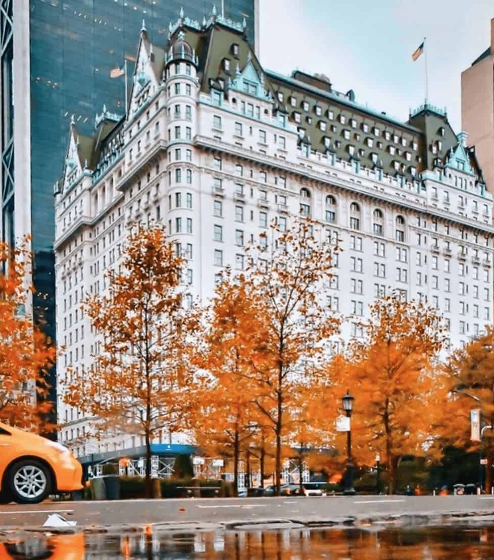 nyc instagram spot the plaza hotel