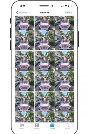 burst mode iphone