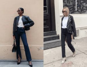 what to wear with black jeans