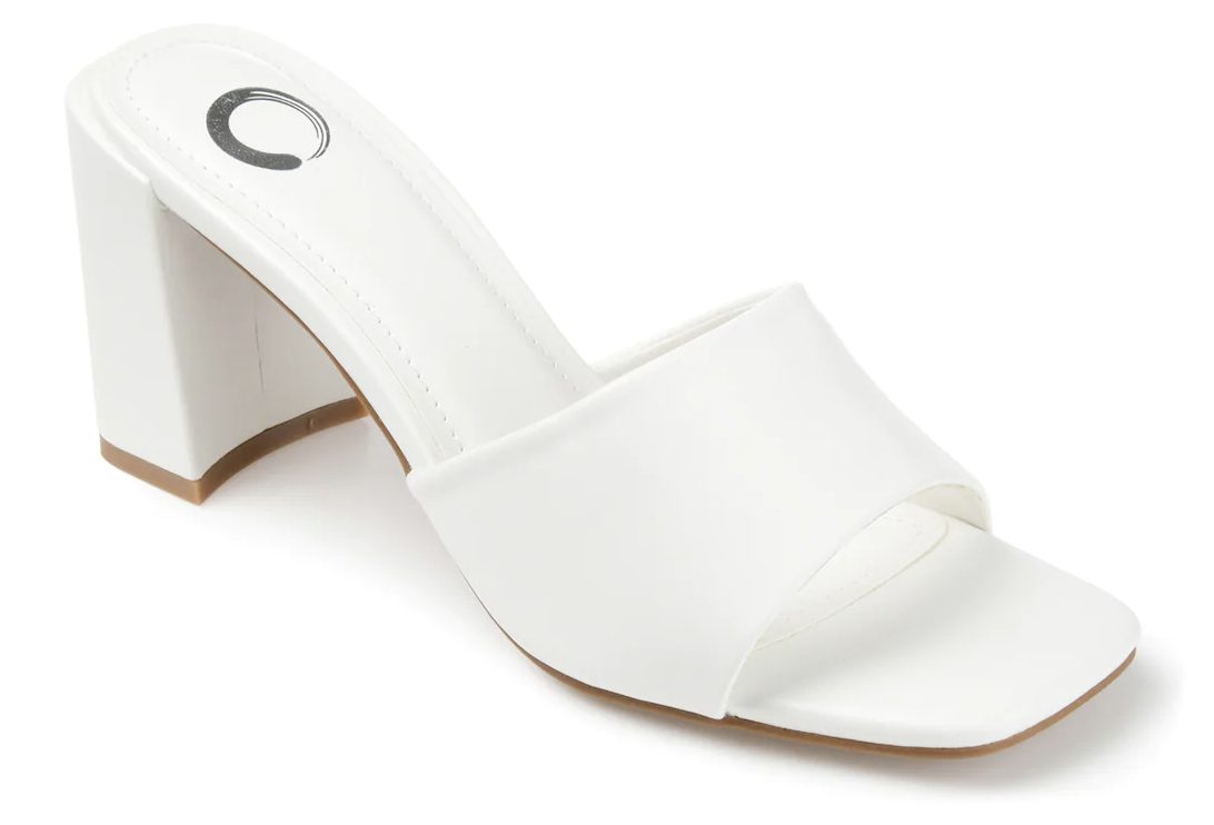 Journee Collection Alisia Sandal | most comfortable heels for women