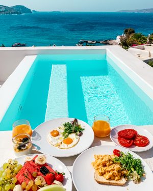 breakfast katikies mykonos