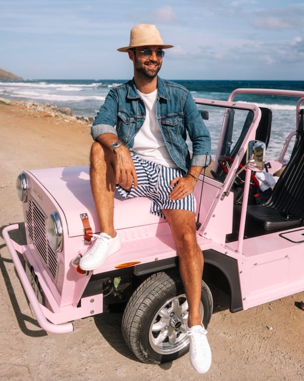 Men white sneaker outfit ideas
