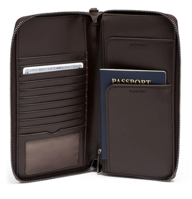 Tumi travel wallet