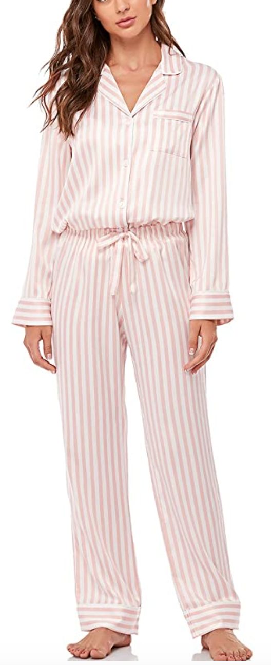 Women's Satin Pajama Set