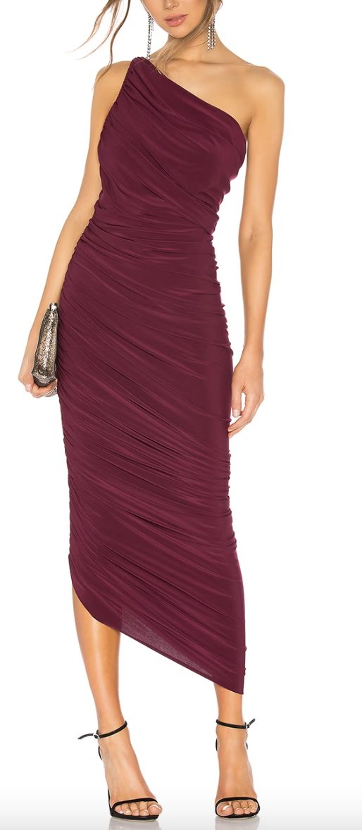 One-Shoulder Maxi Dress