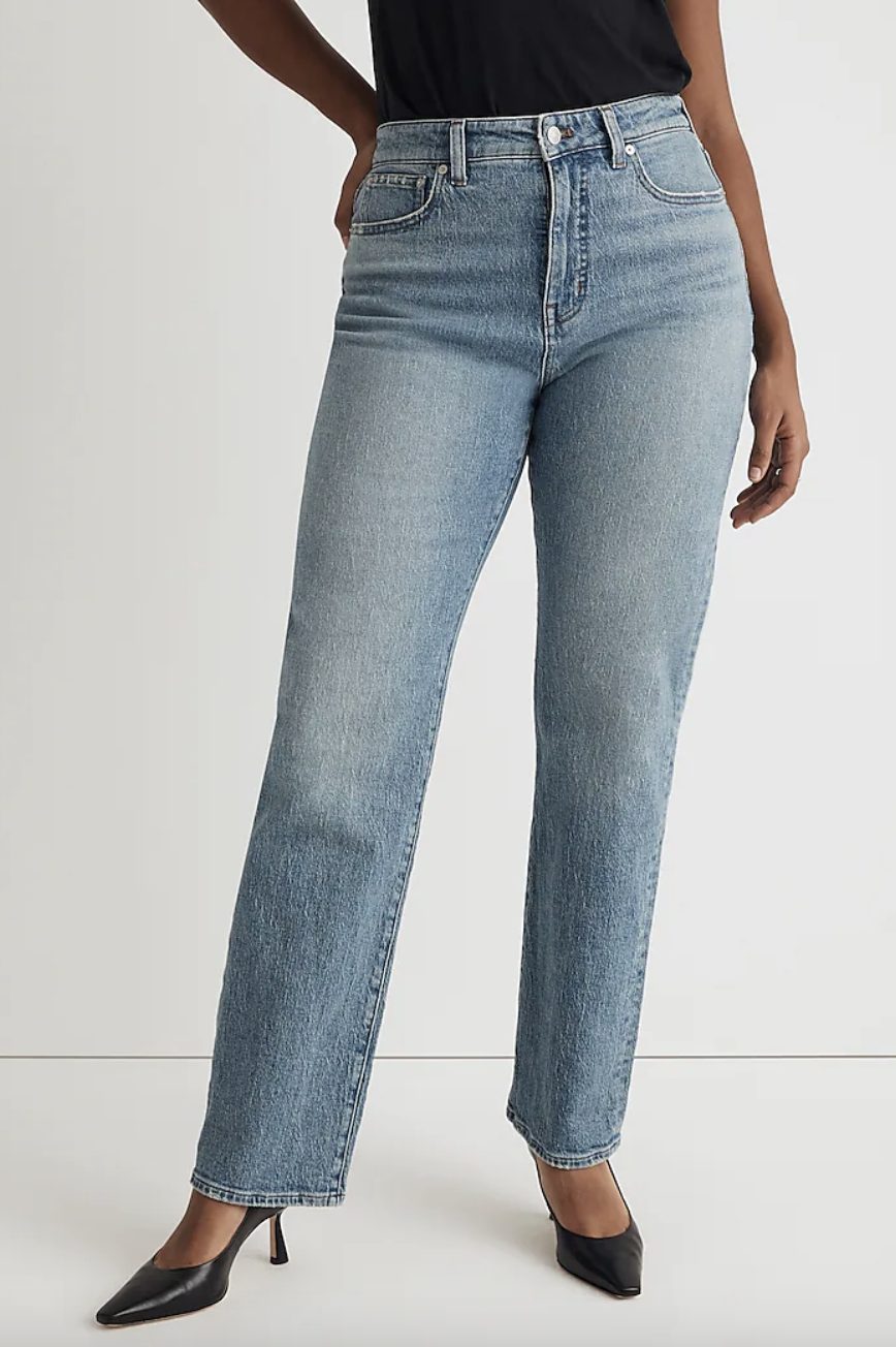 Madewell Curvy '90s Straight Jean