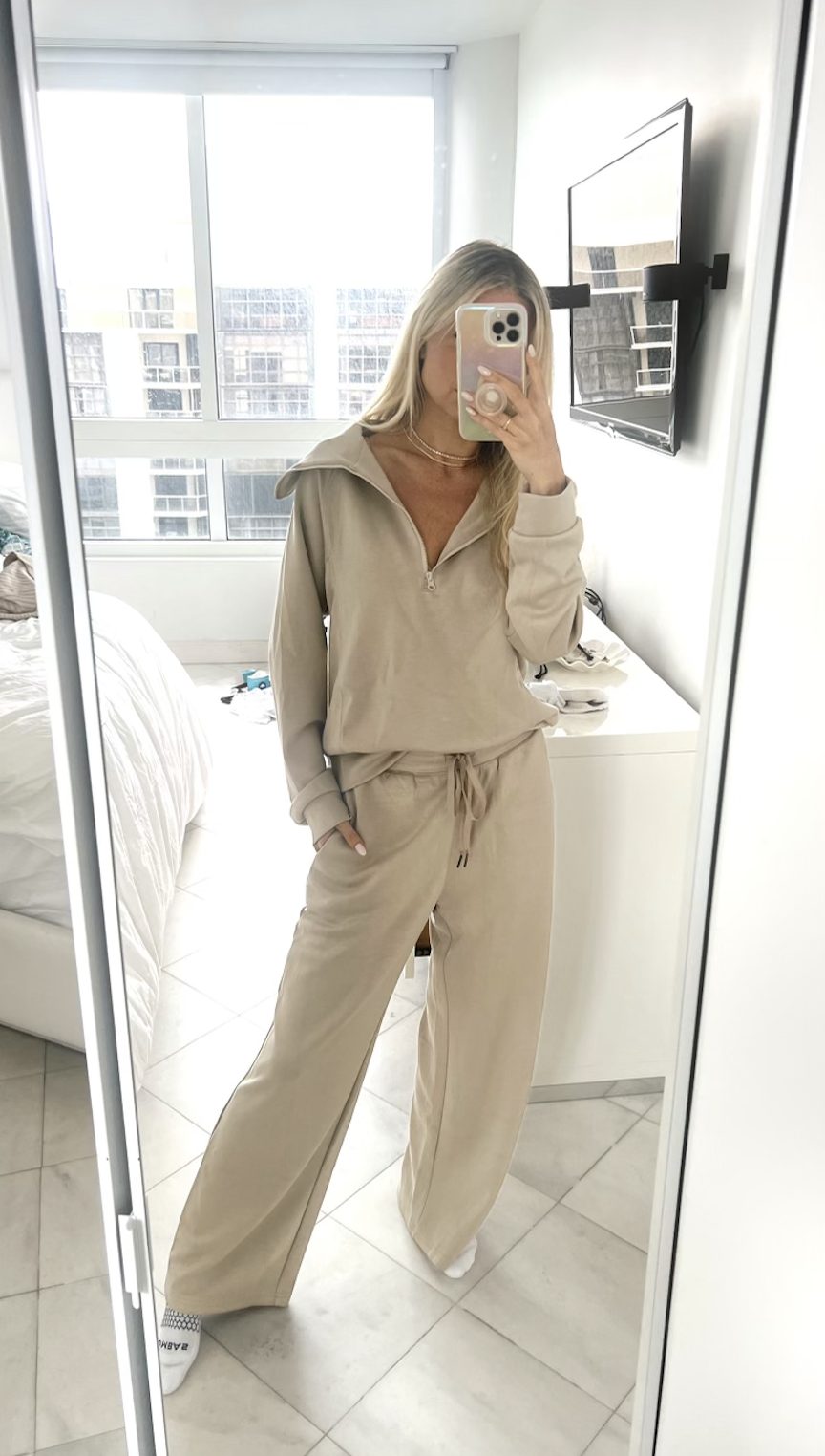 Oversized Sweatshirt & Sweat Pant Set