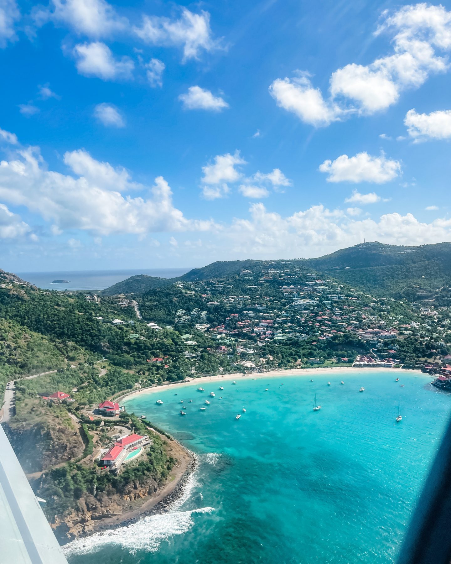 St Barths flight gustavia arrival