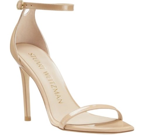 Stuart Weitzman Nudistcurve Ankle Strap Sandal