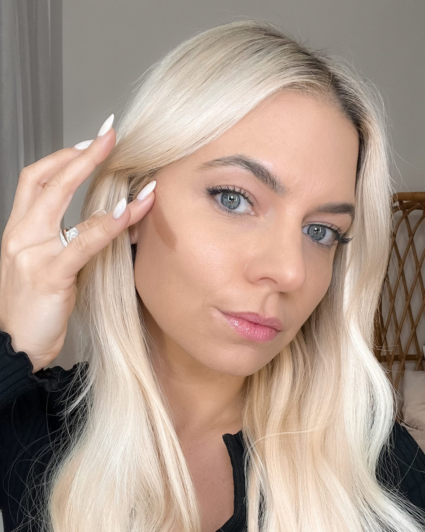 Apply a cool-toned contour