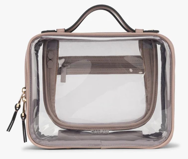 Calpak Clear Cosmetics Case