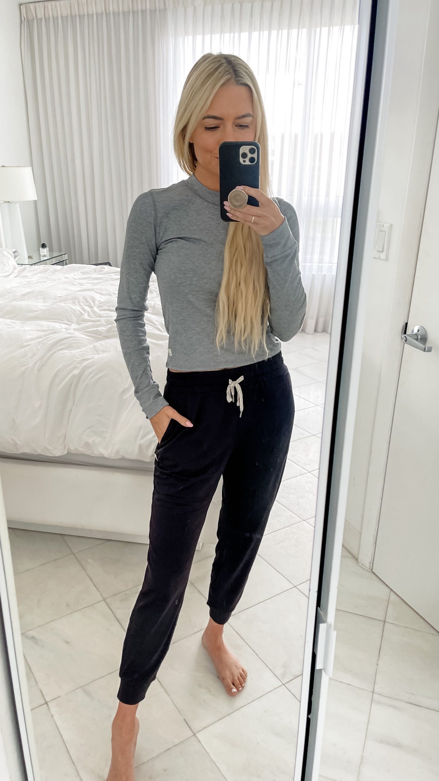 Performance Joggers in Black