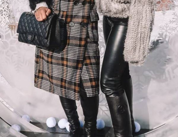 what to wear with leather leggings