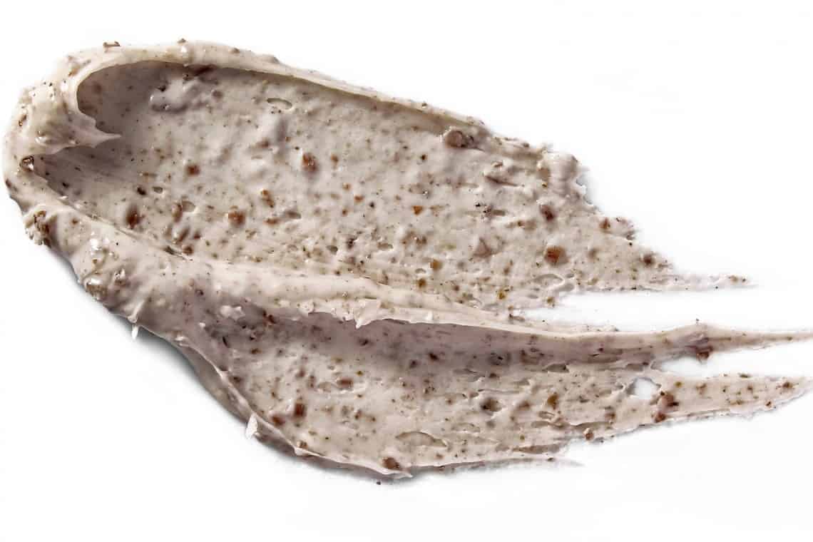 physical exfoliant scrub